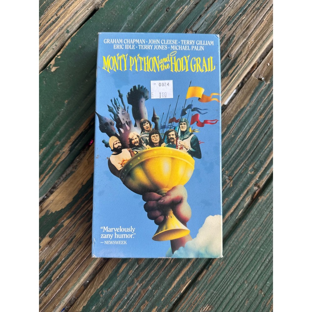 Monty Python and the Holy Grail VHS 1991 Columbia Tristar Home Video Comedy